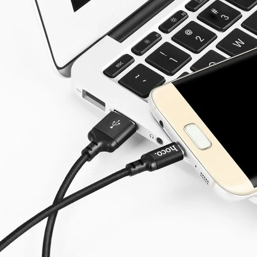 Фото: Кабель Hoco X14 AM / Micro USB 1m Black (X14 Micro Black) № 6 | KTC