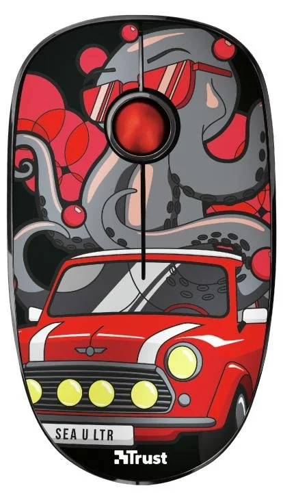 Фото: Миша Trust Sketch Silent Wireless Red (23336_TRUST) № 7 | KTC