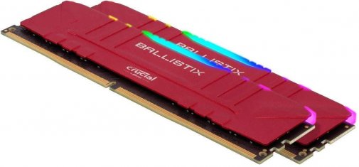 Оперативна пам’ять Micron Ballistix RGB Red DDR4 2x16GB BL2K16G30C15U4RL