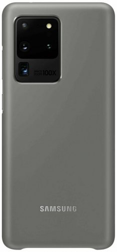 Чохол Samsung for Galaxy S20 Ultra G988 - LED Cover Grey (EF-KG988CJEGRU)