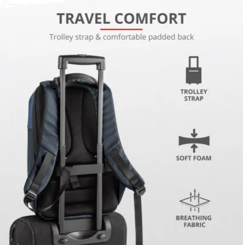 Фото: Рюкзак для ноутбука Trust Nox Anti-theft Blue (23307) № 20 | KTC