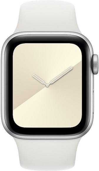 Ремінець HiC for Apple Watch 38mm - Silicone Case White