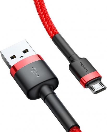 Кабель Baseus Cafule AM / Micro USB 0.5m Red