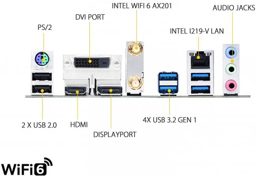 Материнська плата ASUS TUF GAMING B460M-PLUS WI-FI