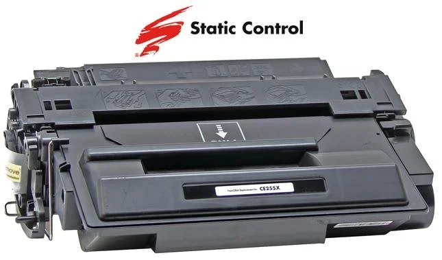 Фото: Сумісний картридж Static Control for HP LJ CE255X/Canon 724H Black (002-01-VE255X) № 4 | KTC