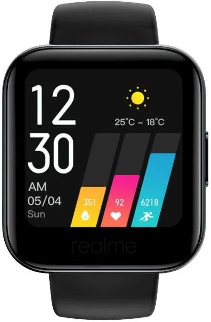 Фото: Смарт годинник Realme Watch RMA161 Black № 9 | KTC