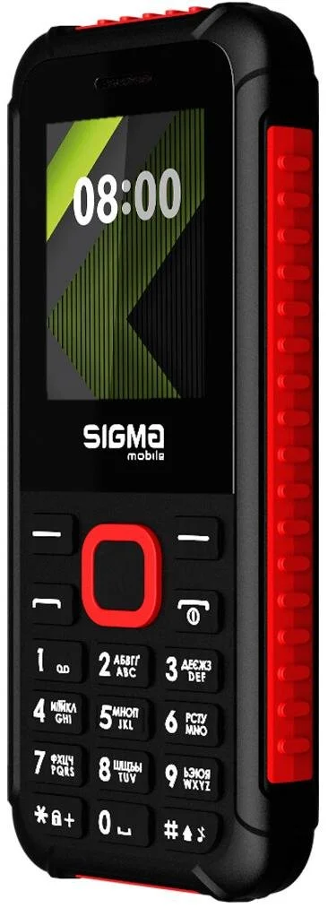 Фото: Мобільний телефон SIGMA X-style 18 Track Black-Red № 6 | KTC