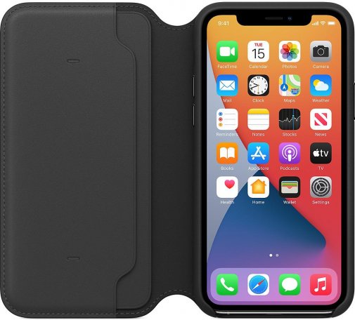 Чохол Apple for iPhone 11 Pro - Leather Folio Black (MX062)