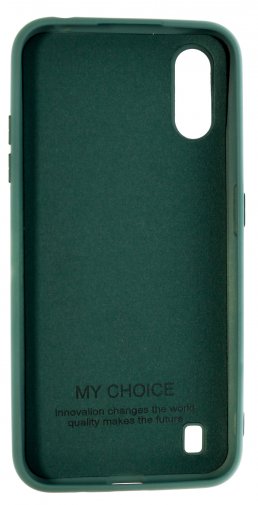 Чохол Device for Samsung A01 A015 2020 - Original Silicone Case HQ Dark Green