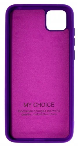Фото: Чохол Device for Huawei Y5p 2020 - Original Silicone Case HQ Violet № 5 | KTC