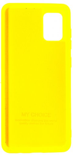 Чохол Device for Samsung A31 A315 2020 - Original Silicone Case HQ Yellow 