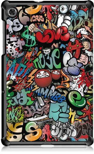 Чохол для планшета BeCover for Lenovo Tab M10 Plus TB-X606F - Smart Case Graffiti (705189)