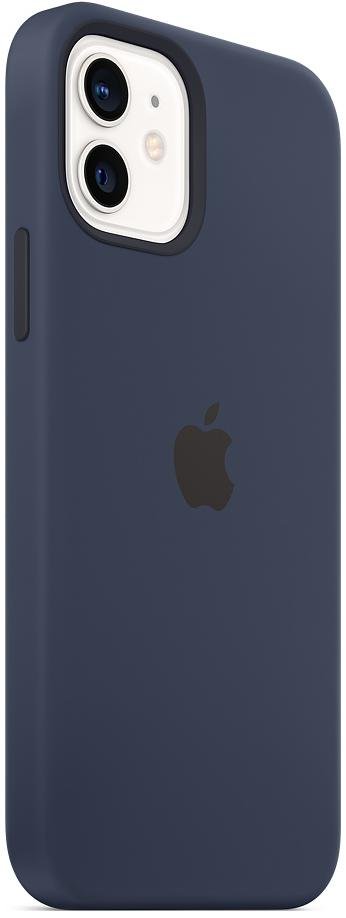 Чохол Apple for iPhone 12/12 Pro - Silicone Case with MagSafe Deep Navy (MHL43)