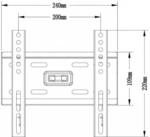 Фото: Кронштейн UniBracket BZ03-20 Black № 5 | KTC