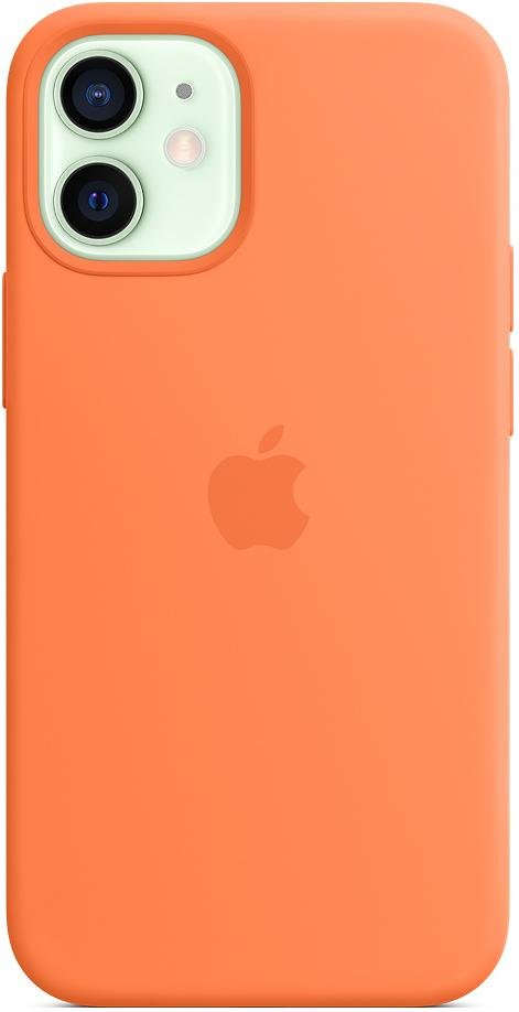 Чохол Apple for iPhone 12 Mini - Silicone Case with MagSafe Kumquat (MHKN3)