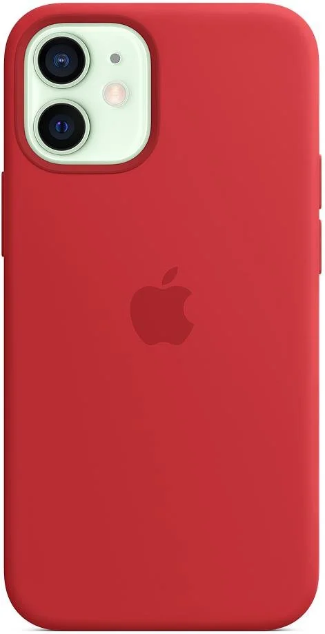 Фото: Чохол HiC for iPhone 12 mini - Silicone Case without MagSafe Red № 5 | KTC