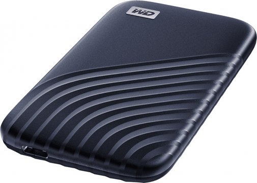 Зовнішній твердотільний накопичувач Western Digital My Passport 500GB Midnight Blue (WDBAGF5000ABL-WESN)