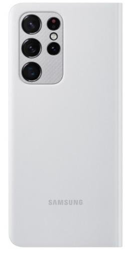 Чохол-книжка Samsung для Galaxy S21 Ultra (G998) - Smart Clear View Cover Light Gray