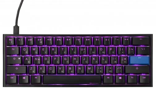 Фото: Клавіатура Ducky One 2 Mini Cherry Brown Black/White (DKON2061ST-BURALAZT1) № 12 | KTC