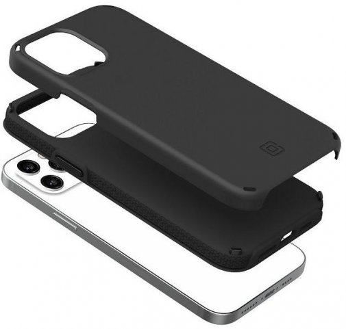 Чохол Incipio for Apple iPhone 12 Pro Max - Duo Case Black/Black (IPH-1896-BLK)
