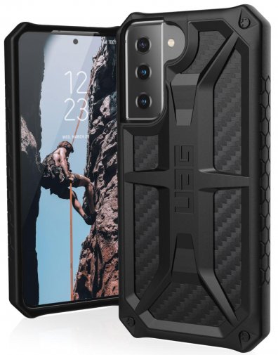 Чохол UAG for Samsung Galaxy S21 - Monarch Carbon Fiber (212811114242)