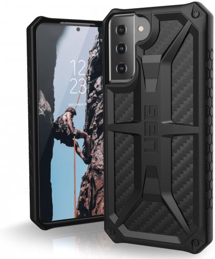 Чохол UAG for Samsung Galaxy S21 Plus - Monarch Carbon Fiber (212821114242)