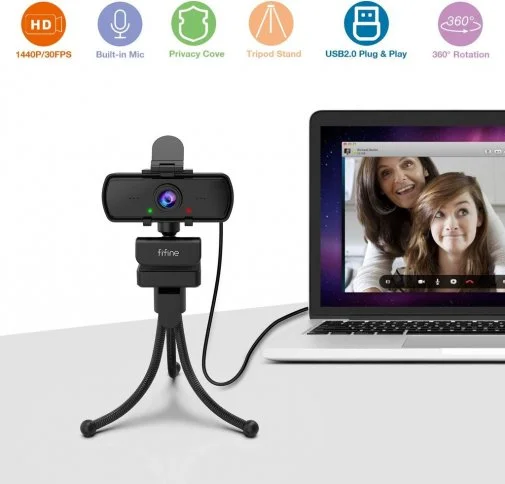 Фото: Web-камера Fifine K420 Black № 7 | KTC