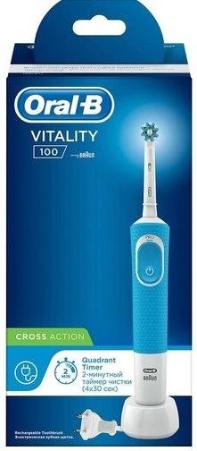 Електрична зубна щітка Braun Oral-B Vitality 100 Blue (706600)