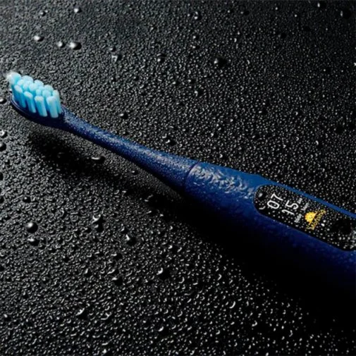 Фото: Електрична зубна щітка Oclean X Pro Navy Blue (OLED) № 19 | KTC