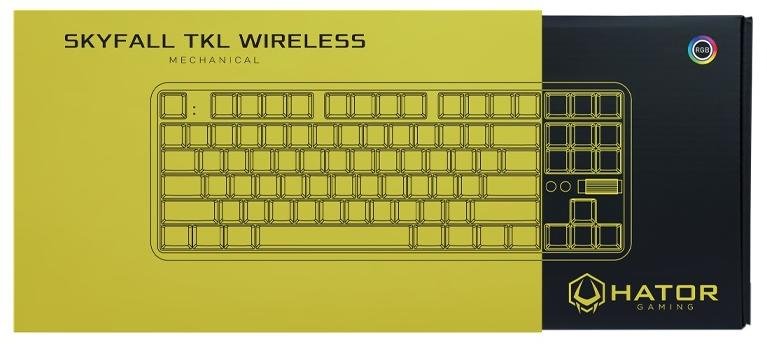  Клавіатура Hator Skyfall TKL Wireless Black (HTK-660)