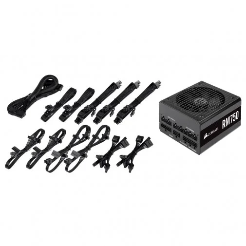 Фото: Блок живлення Corsair 750W RM750 Modular (CP-9020195-EU) № 11 | KTC
