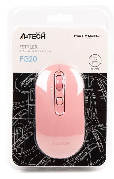 Миша A4tech FG20 Pink (FG20 (Pink))