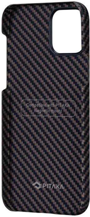 Чохол Pitaka for iPhone 12 Pro Max - MagEZ Case Twill Black/Rose Gold (KI1206PM)
