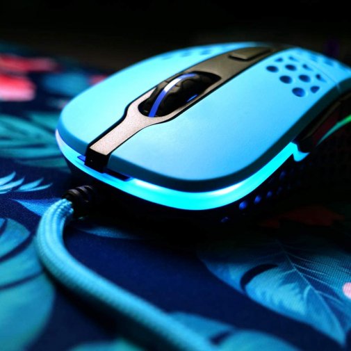 Миша Xtrfy M4 RGB USB Miami Blue (XG-M4-RGB-BLUE)