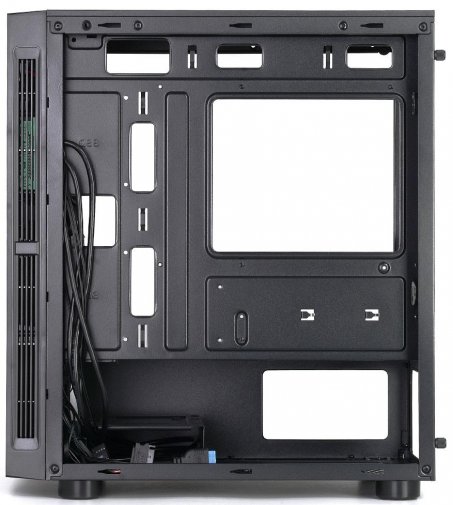 Корпус Crown CMC-GS40RGB2 Black with window (CMC-GS40RGB2 (No PSU))