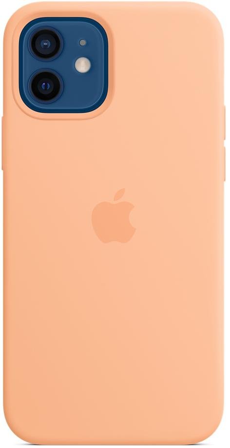 Чохол Apple for iPhone 12/12 Pro - Silicone Case with MagSafe Cantaloupe (MK023)