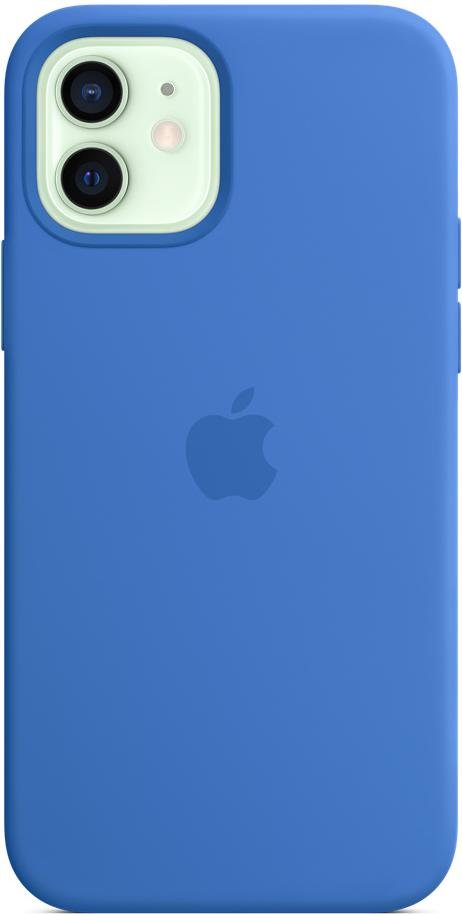 Чохол Apple for iPhone 12/12 Pro - Silicone Case with MagSafe Capri Blue (MJYY3)