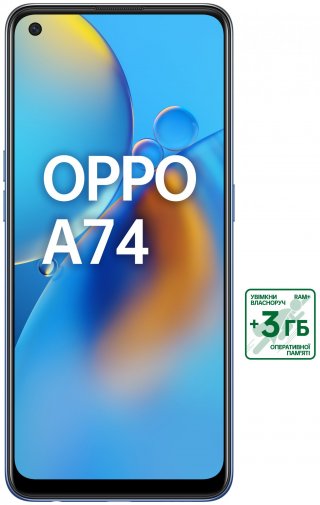Смартфон OPPO A74 4/128GB Blue