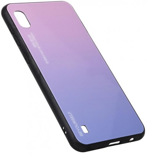 Чохол BeCover for Samsung A20s 2019 A207 - Gradient Glass Pink/Purple (704431)