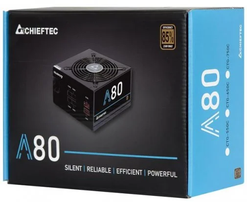 Фото: Блок живлення Chieftec A80 CTG-650C 650W № 4 | KTC