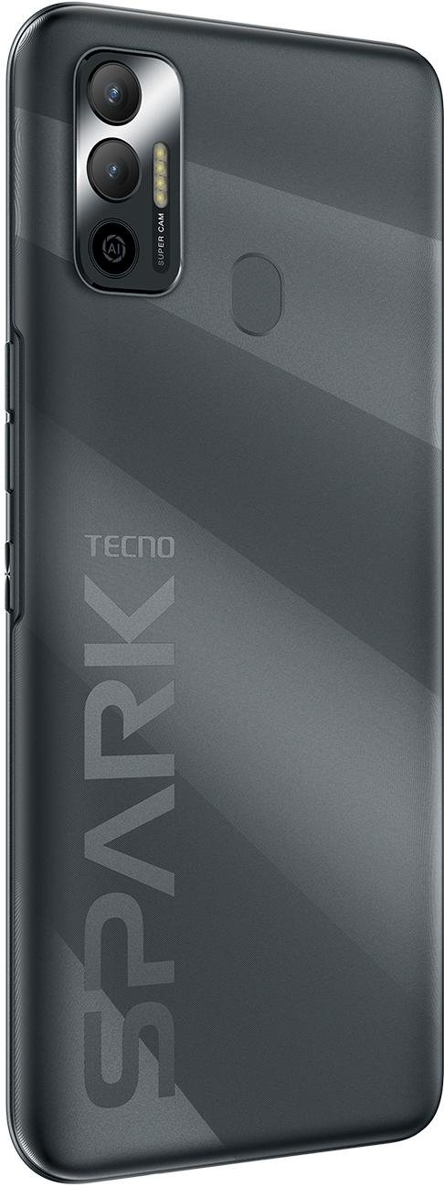 Смартфон TECNO Spark 7 Go KF6m 2/32GB Magnet Black (4895180766367)