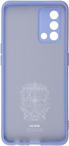 Чохол ArmorStandart for Oppo A74 4G - Icon Case Lavender (ARM59551)