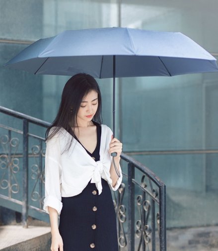 Парасоля Xiaomi Runmi 90 Ninetygo Super Portable Automatic Umbrella Gray (6941413204224)