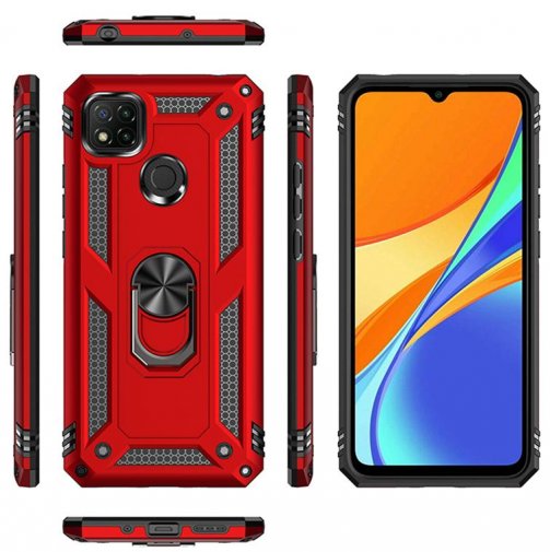 Чохол BeCover for Xiaomi Redmi 9C - Military Red (705580)