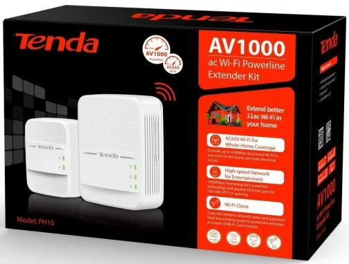 Фото: Powerline адаптер Tenda PH10 P3/PA7 № 5 | KTC