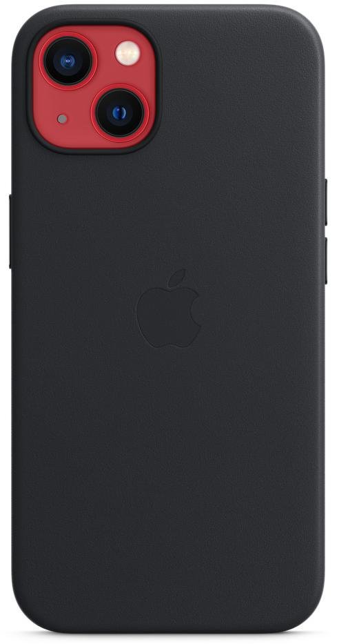 Чохол Apple for iPhone 13 - Leather Case with MagSafe Midnight (MM183)