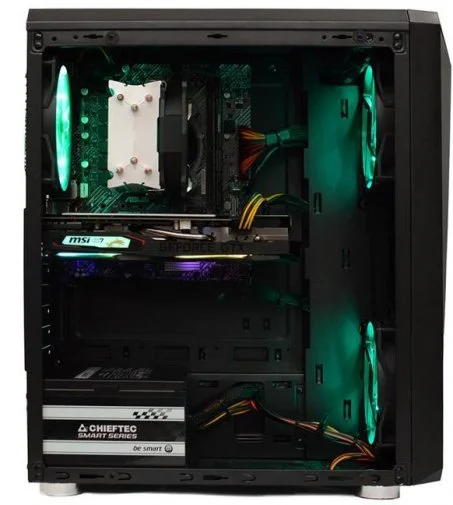 Фото: Персональний комп'ютер Cobra I14F.16.S9.166.078 - Intel Core i5 i5-10400F / 16 ГБ DDR4 / SATA 3 SSD 960 ГБ / Nvidia / GeForce GTX 1660, 6 ГБ / 500 Вт № 7 | KTC