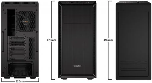 Корпус be quiet! Pure Base 600 Black (BG021)