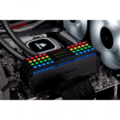 Оперативна пам’ять Corsair Dominator Platinum RGB Black DDR4 2x8GB (CMT16GX4M2K3600C16)