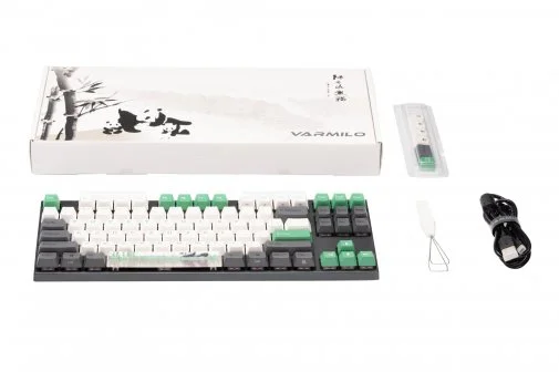 Фото: Клавіатура Varmilo MA87M Panda R2 EC Rose V2 USB (MA87MA029B0A4A06A026) № 15 | KTC